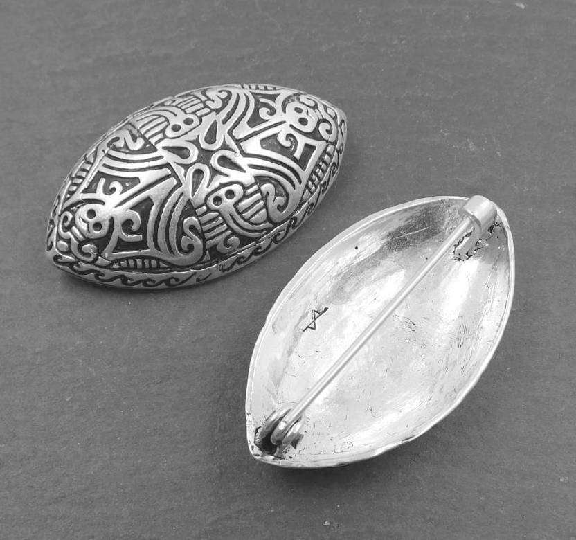 Wikinger-Fibel-Set im Jelling-Stil - Belanas Schatzkiste