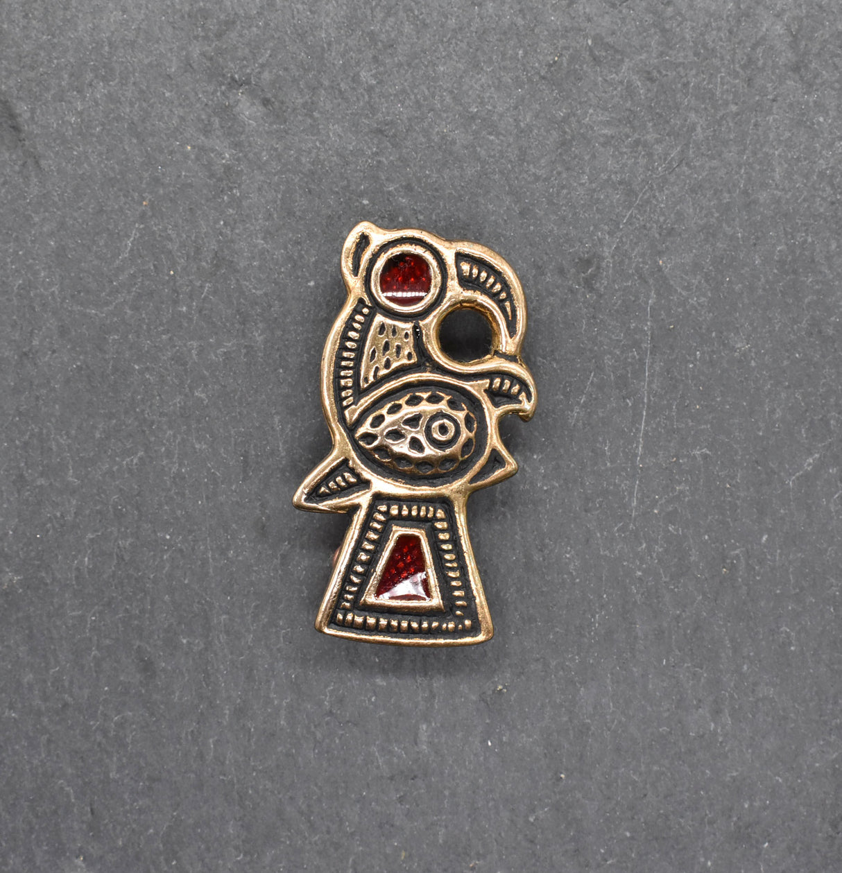 Fränkische Vogelfibel aus Bronze – Ein einzigartiges Schmuckstück der Merowingerzeit