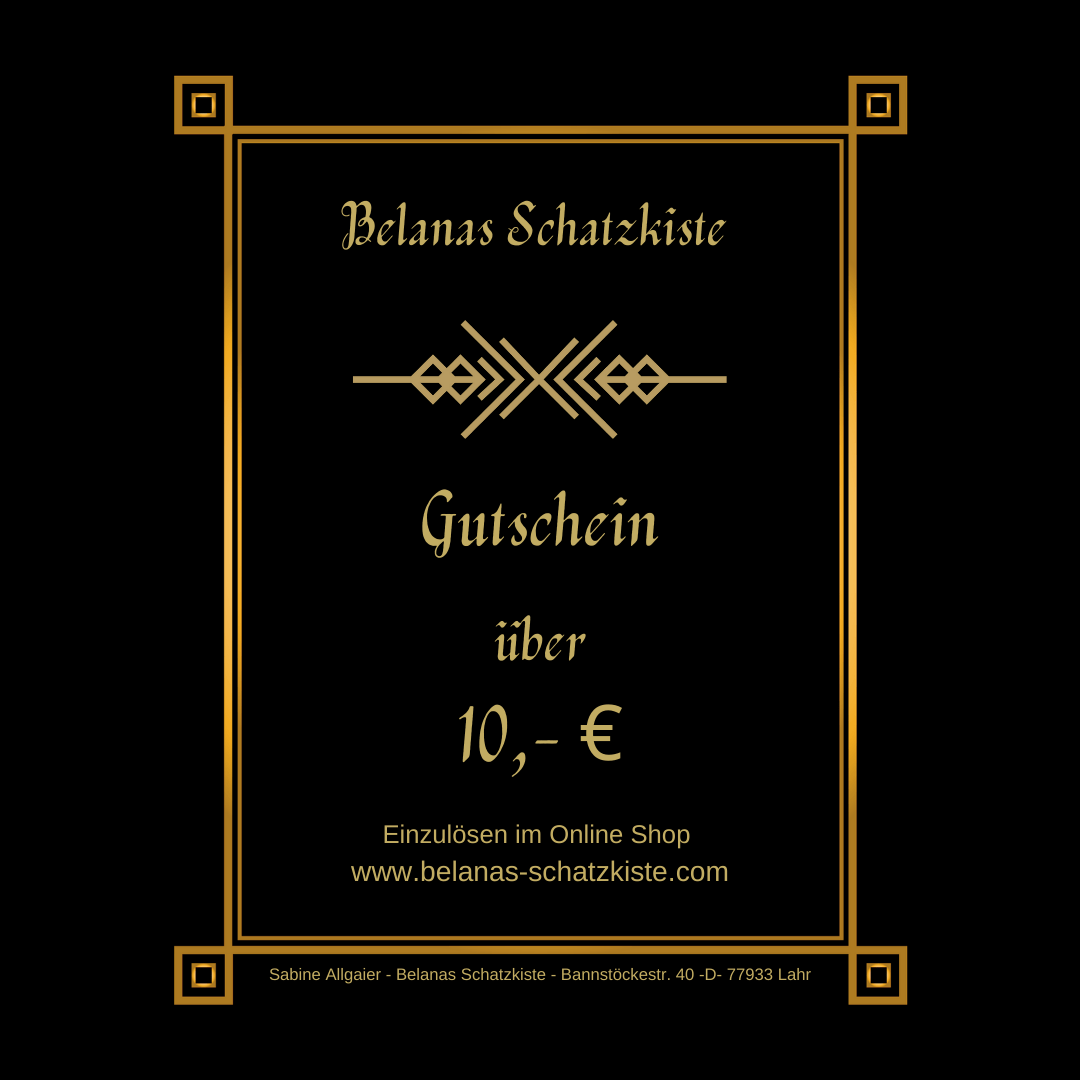 Geschenkgutschein von BELANAS SCHATZKISTE