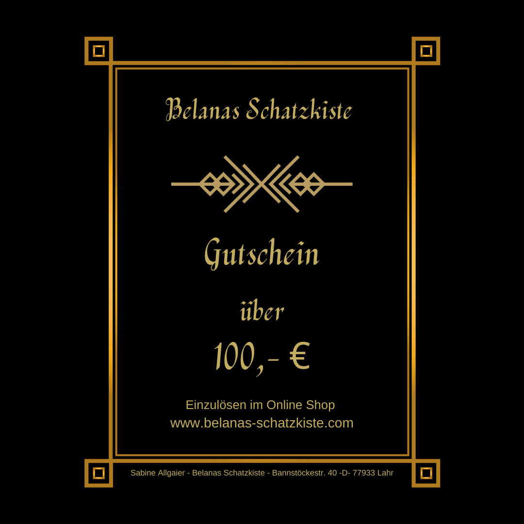 Geschenkgutschein von BELANAS SCHATZKISTE