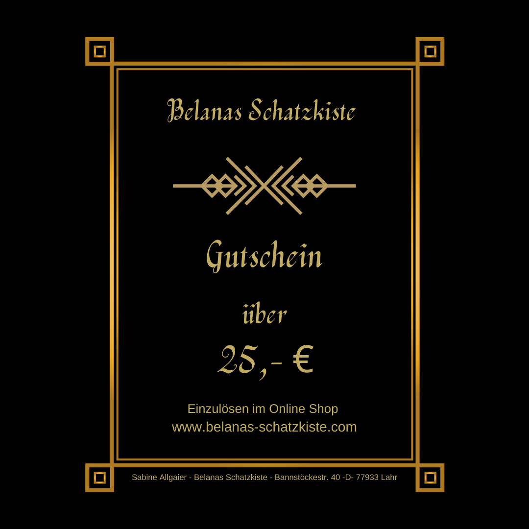 Geschenkgutschein von BELANAS SCHATZKISTE