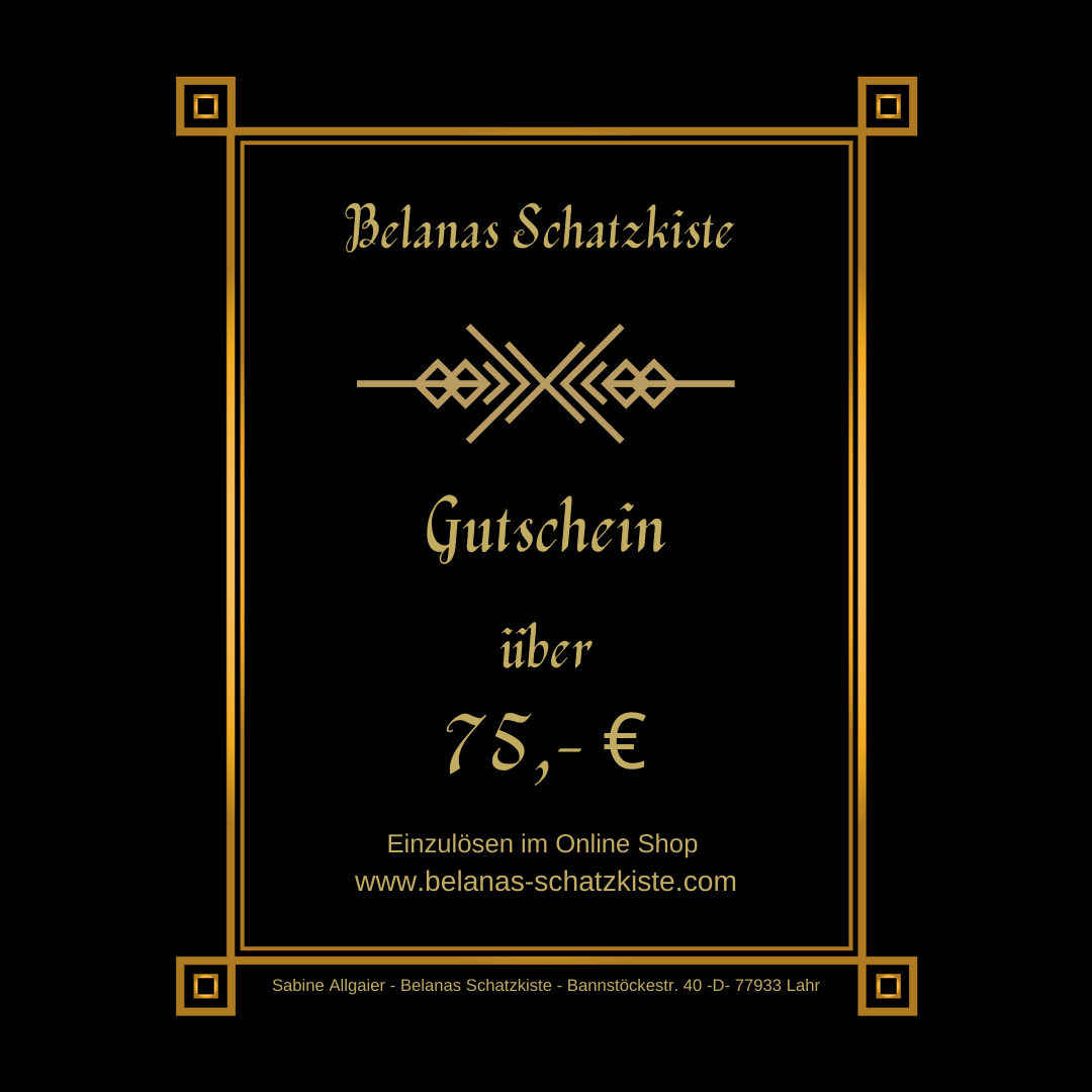 Geschenkgutschein von BELANAS SCHATZKISTE