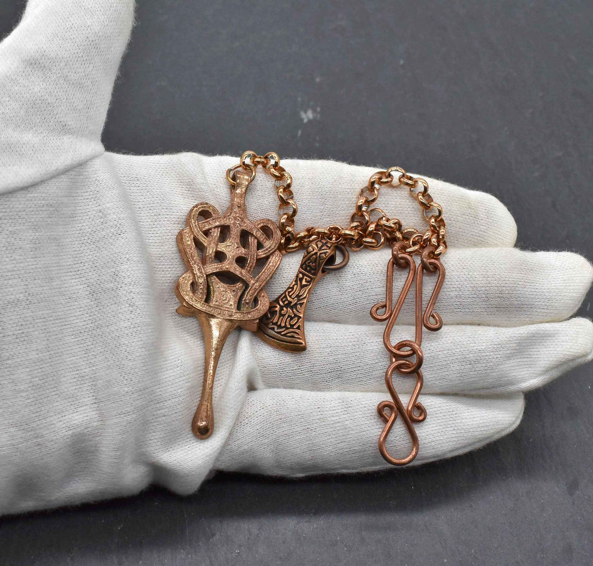 Wikinger Ohrlöffel aus Haithabu – Authentischer Wikingerschmuck aus Bronze