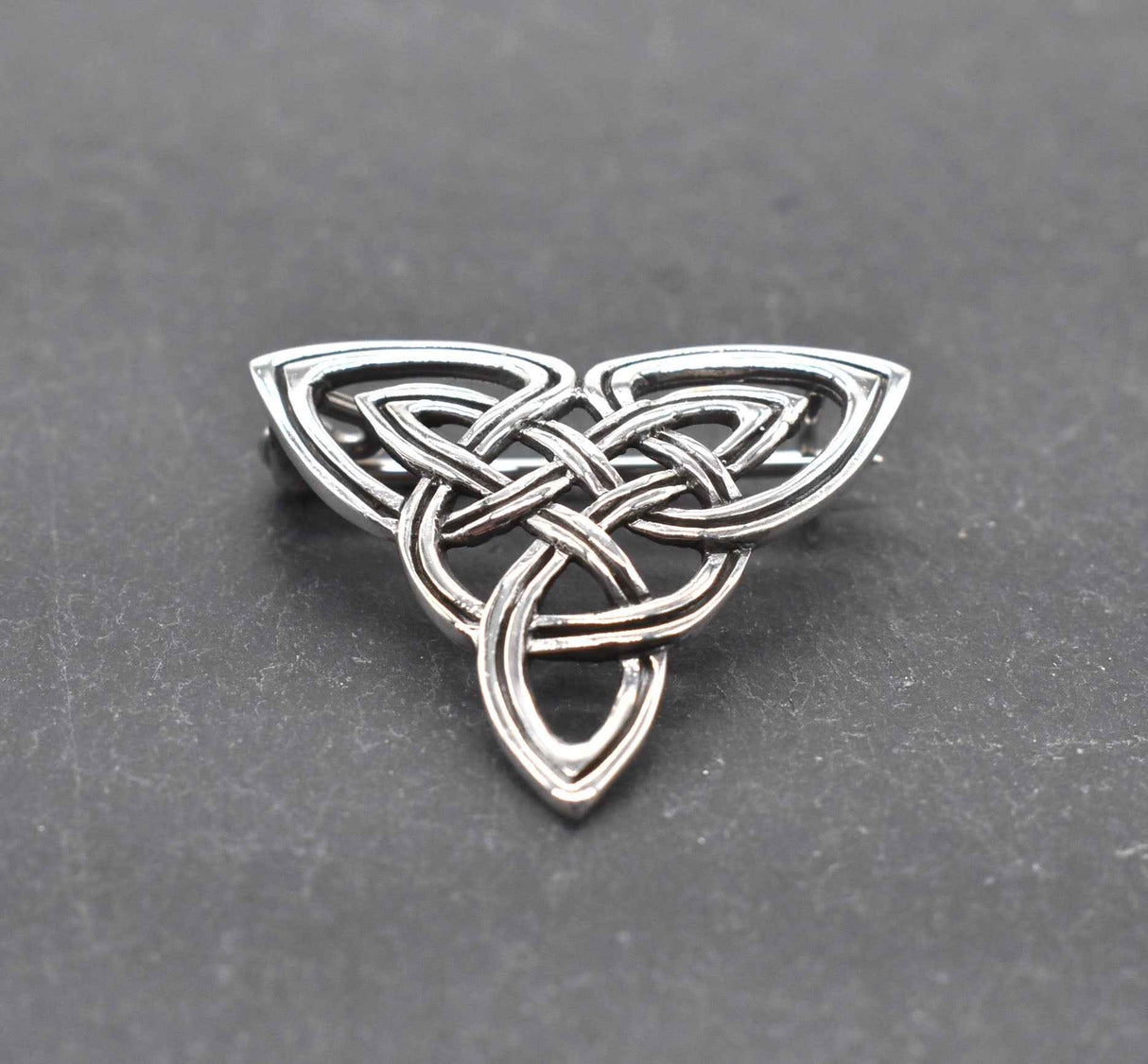 Keltische Gewandnadel aus 925er Sterlingsilber