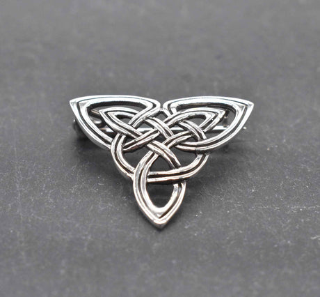 Keltische Gewandnadel aus 925er Sterlingsilber