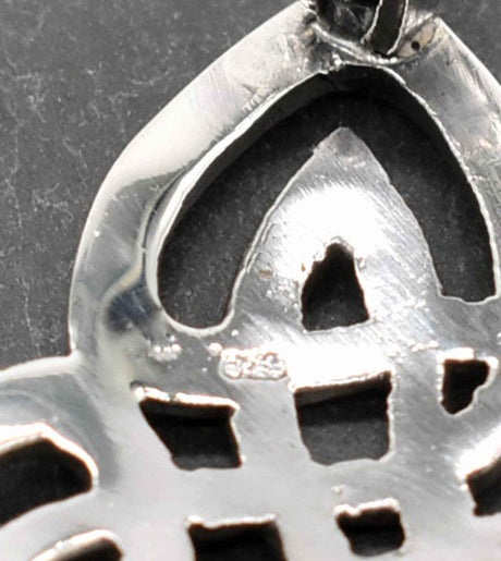 Keltische Gewandnadel aus 925er Sterlingsilber