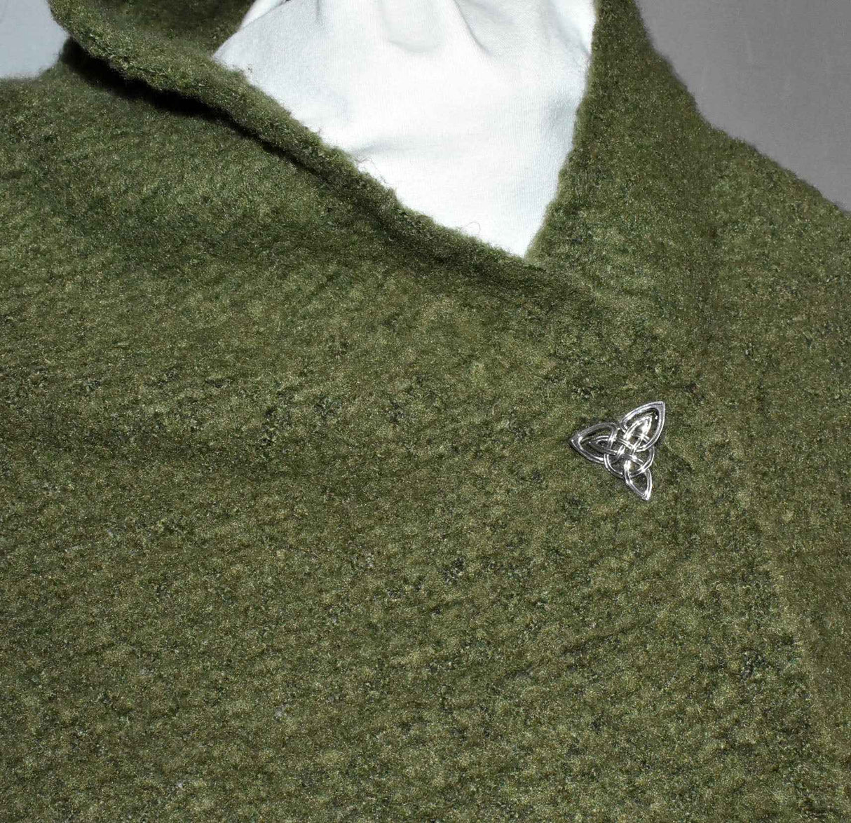 Keltische Gewandnadel aus 925er Sterlingsilber