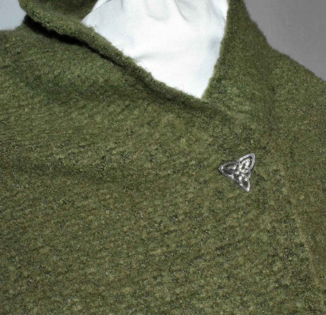 Keltische Gewandnadel aus 925er Sterlingsilber