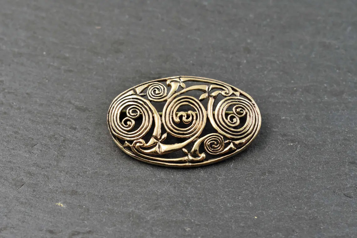 Keltische Fibel aus Bronze