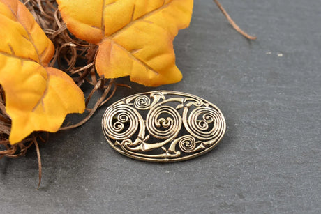 Keltische Fibel aus Bronze