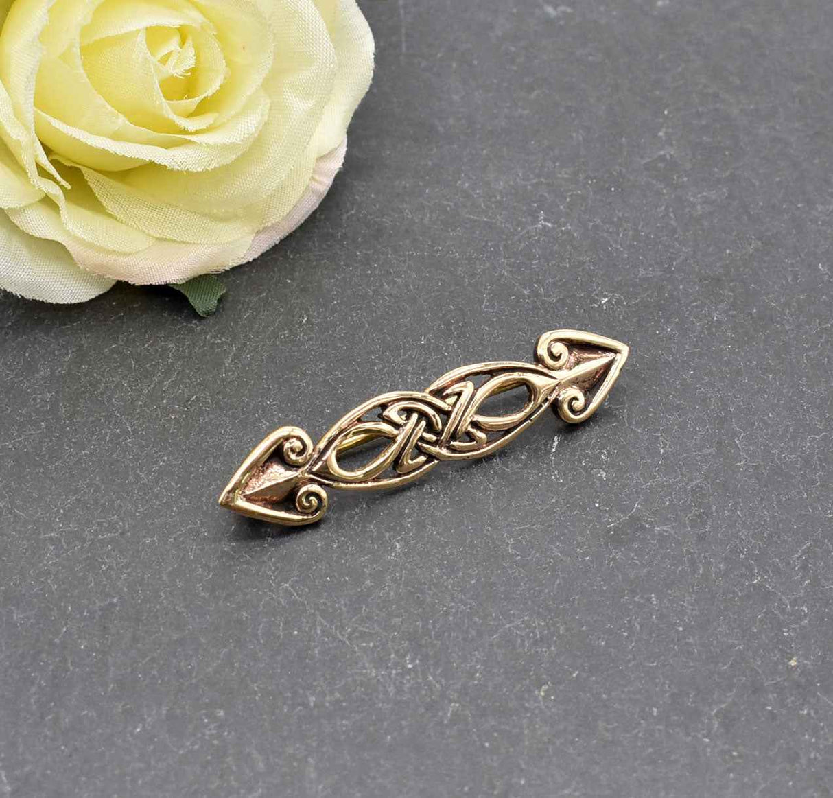 Keltische Bronze-Fibel