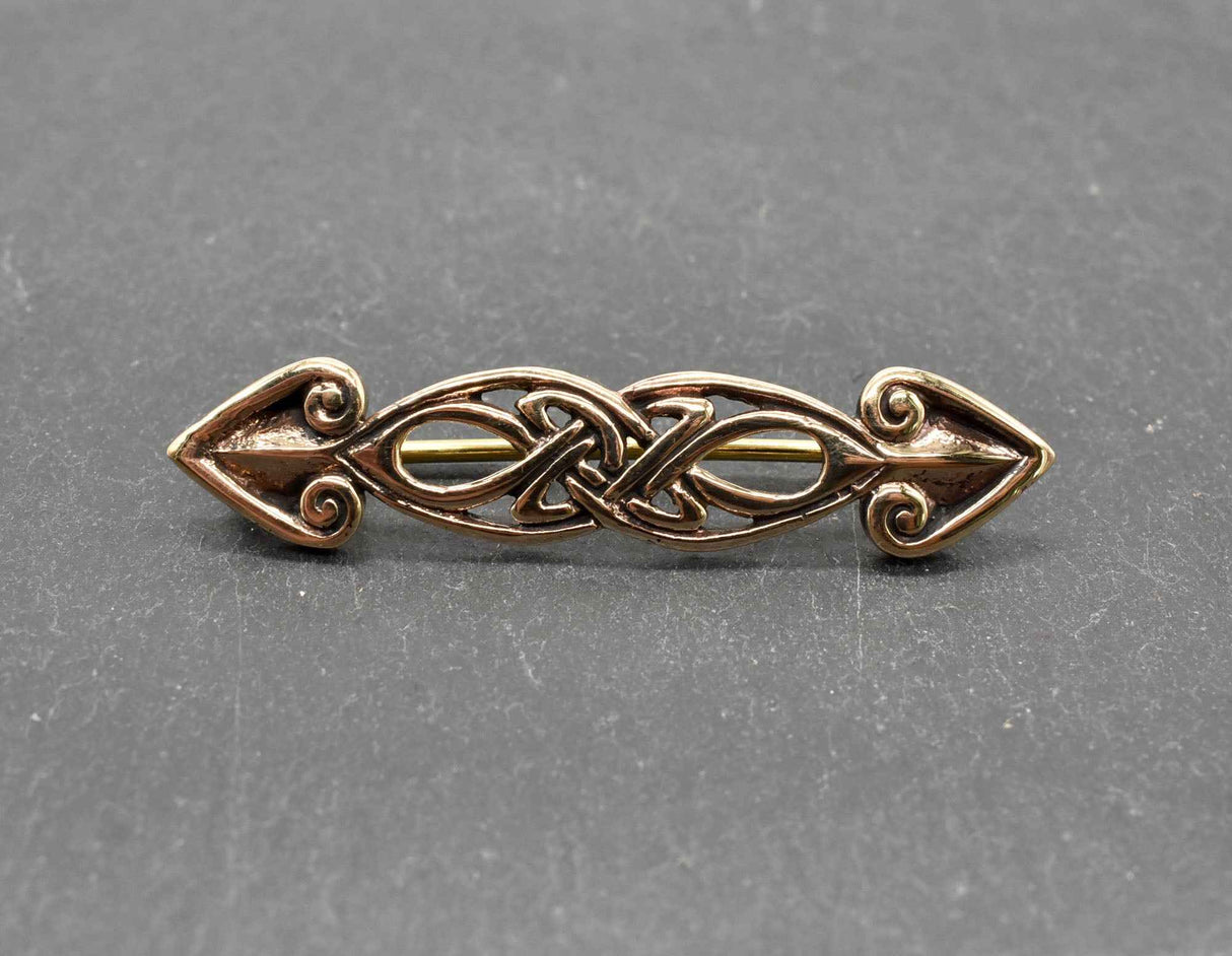Keltische Bronze-Fibel