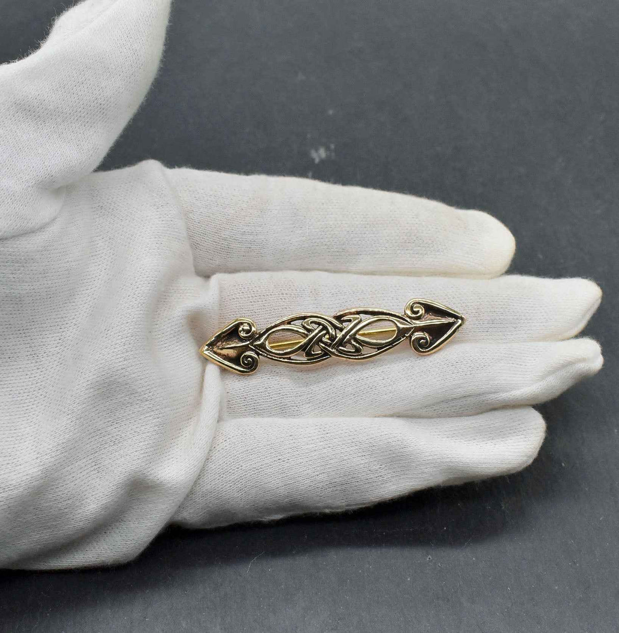 Keltische Bronze-Fibel