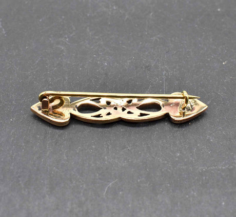 Keltische Bronze-Fibel