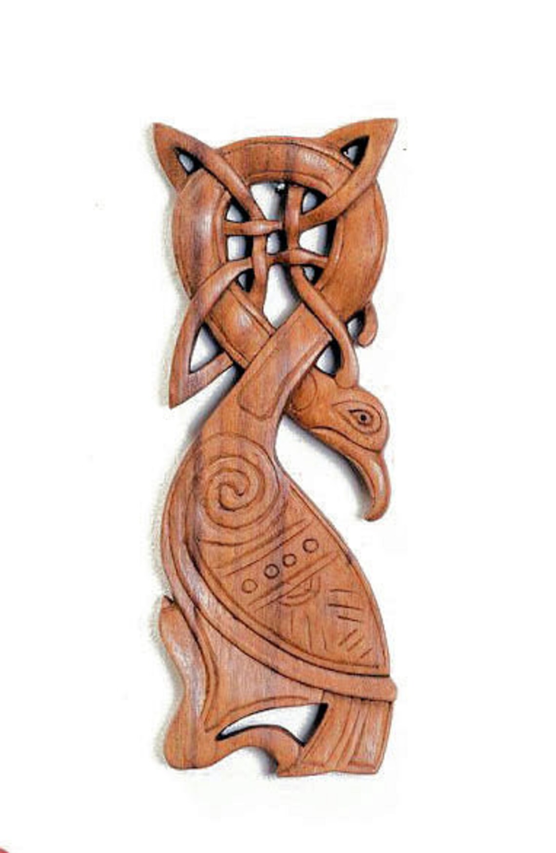 Keltischer Vogel als Wandbild