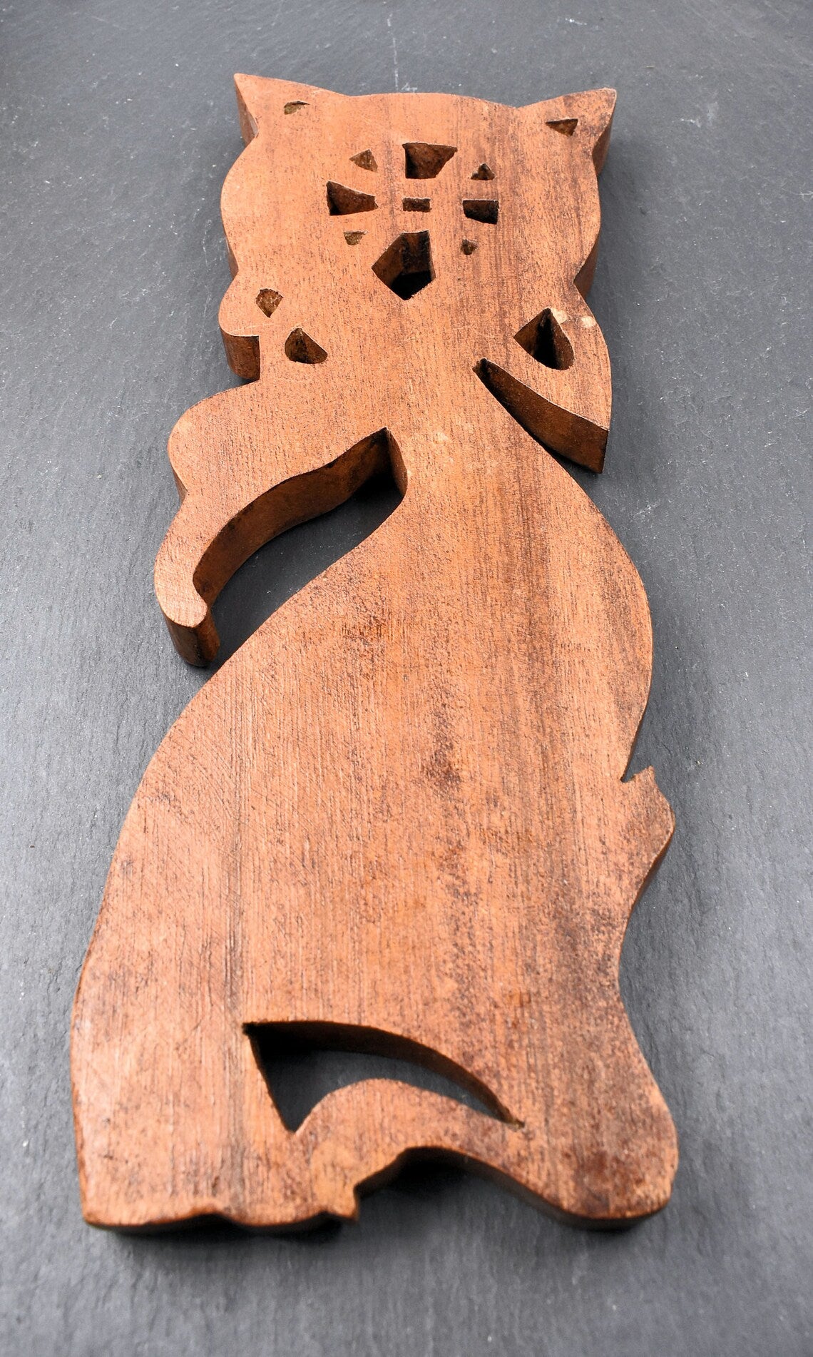 RĂŒckseite des Keltischer Vogel als Wandbild