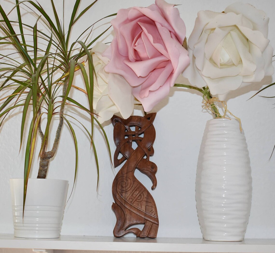 Keltischer Vogel als Wandbild