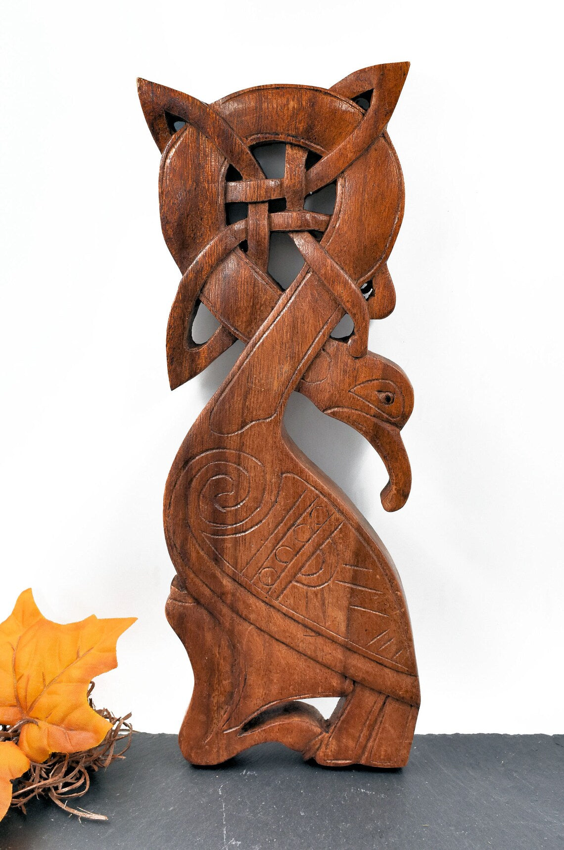 Keltischer Vogel als Wandbild