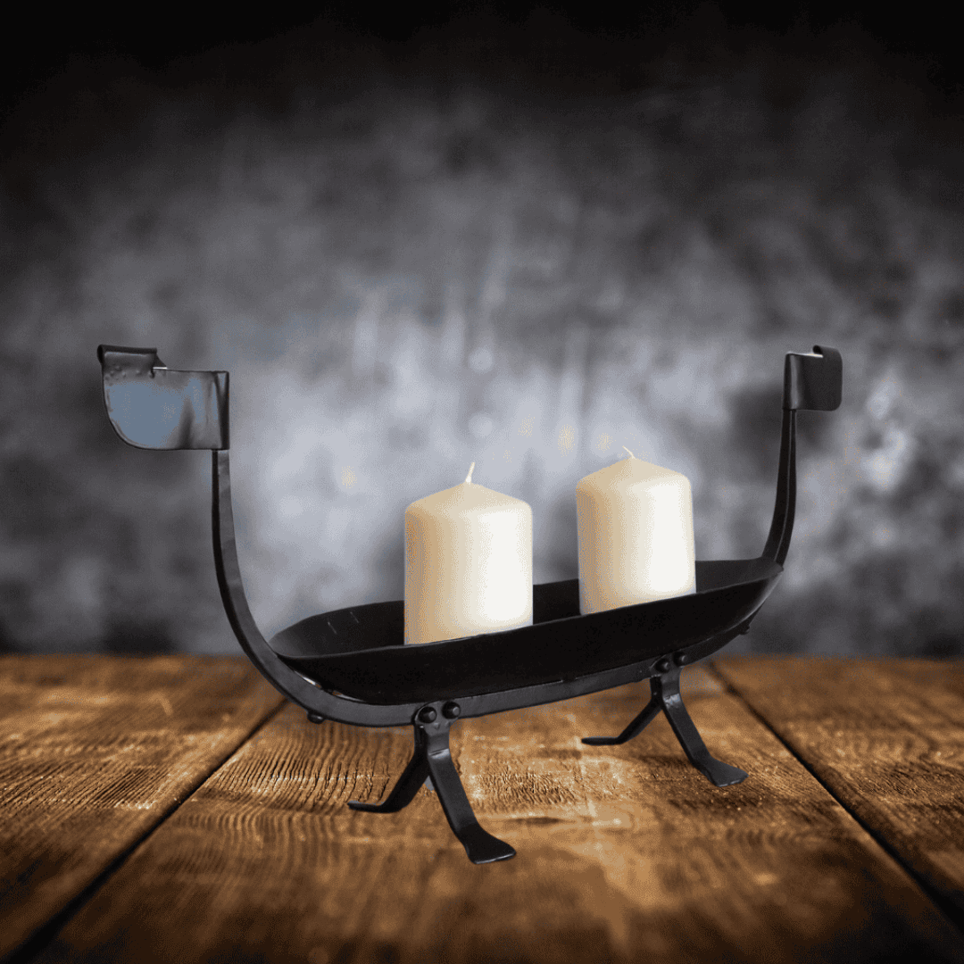 Kerzenständer Wikingerschiff Drakkar