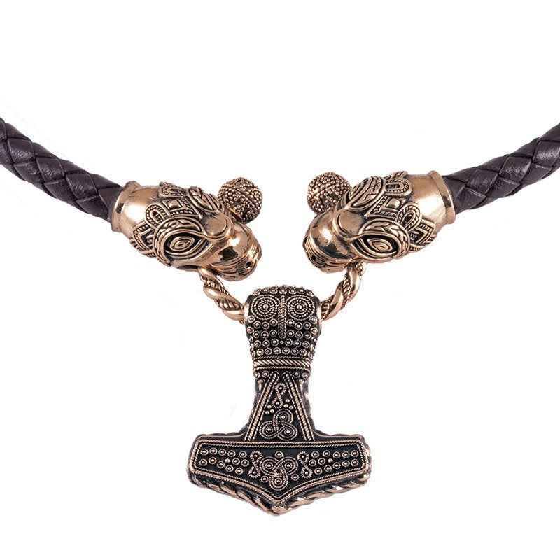 Prächtige Thorshammer Kette