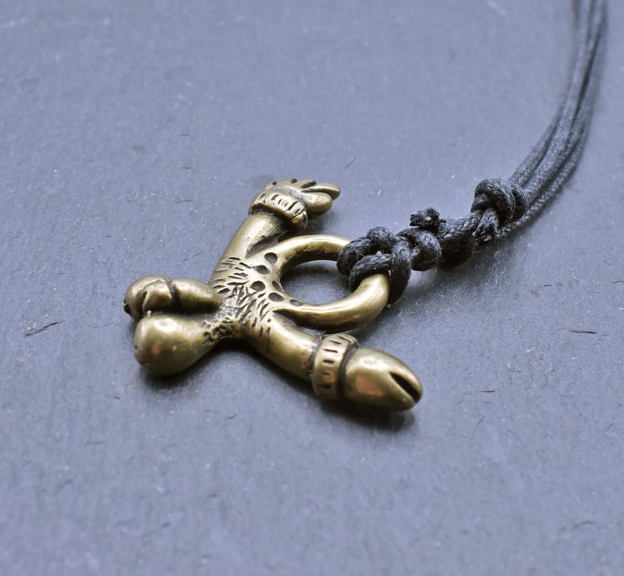 Römische Phallus Kette - Antiker Glücksbringer für Mutige