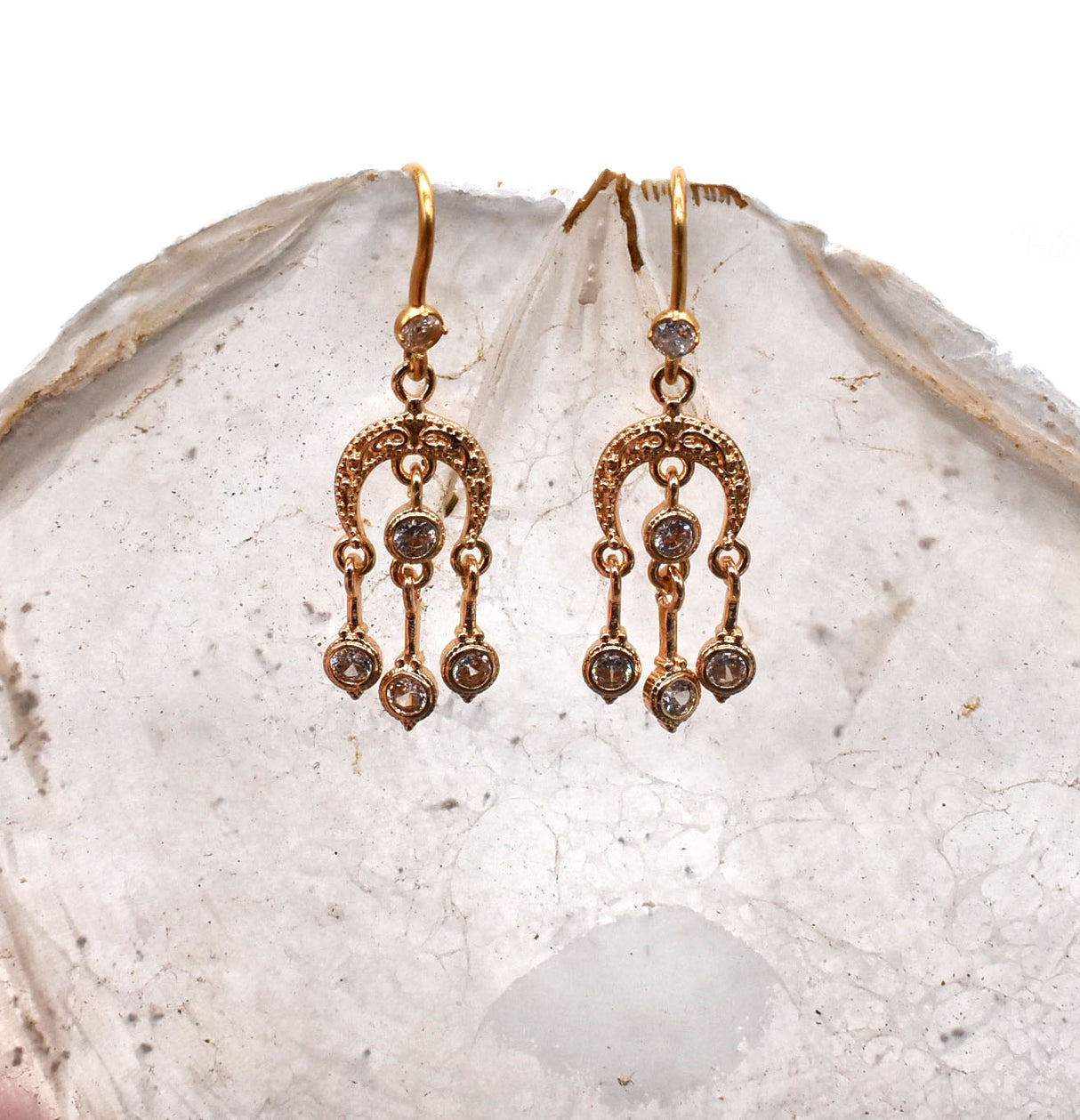 Römische Lunula Ohrringe - Belanas Schatzkiste