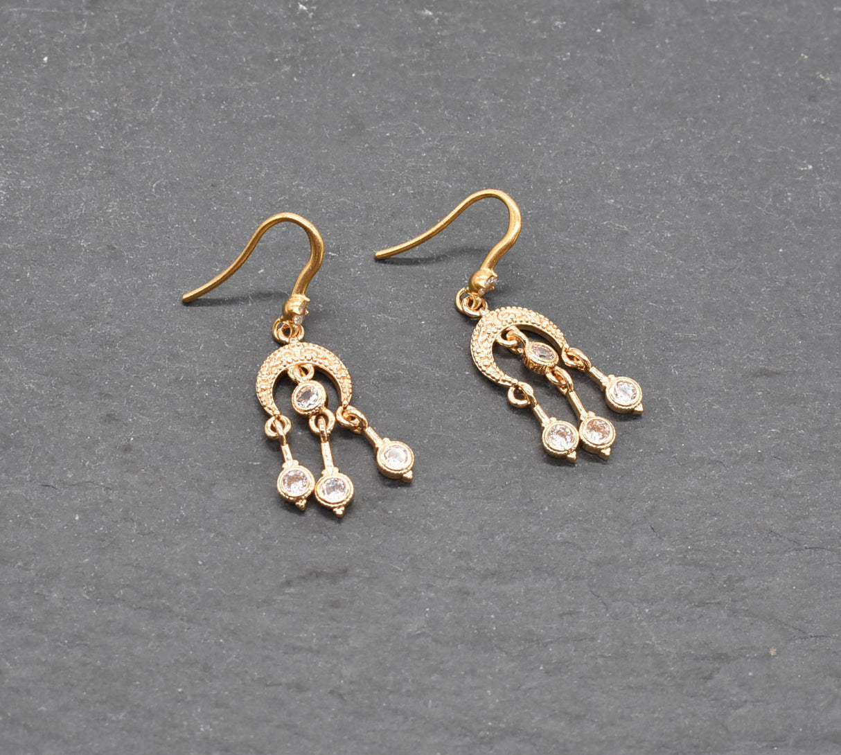 Römische Lunula Ohrringe - Belanas Schatzkiste