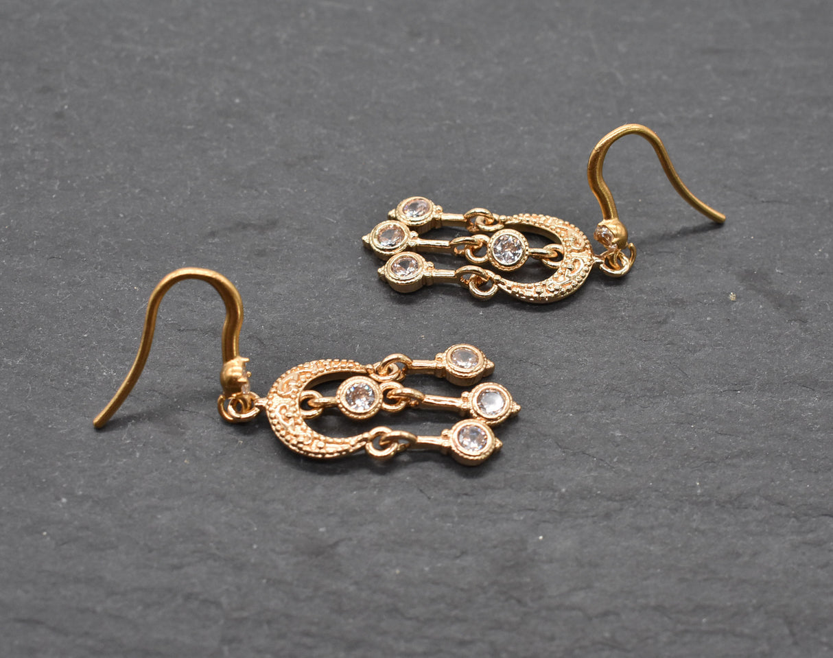 Römische Lunula Ohrringe - Belanas Schatzkiste