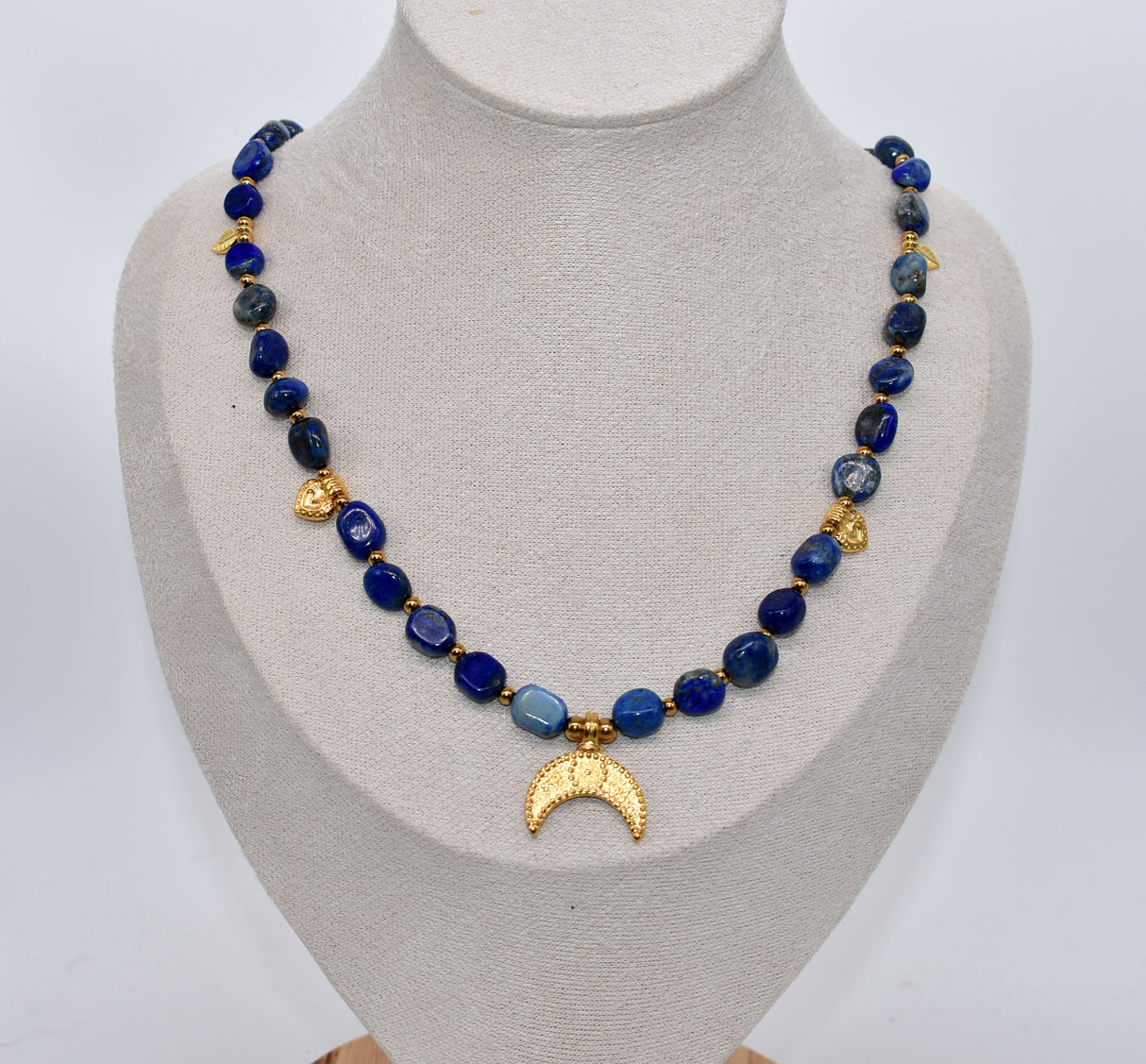 Lapis Lazuli Kette im römischen Stil