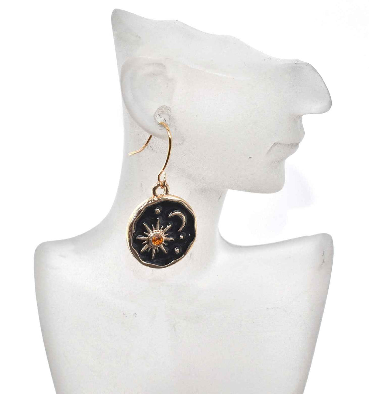 Sonne Mond und Sterne Ohrringe