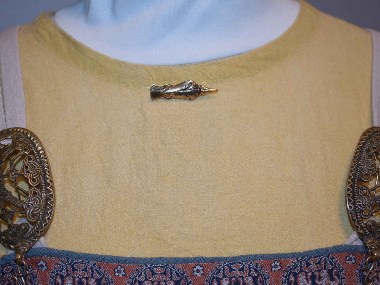 Raben Brosche Munin - Geräte Fibel