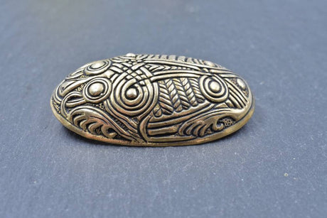 Wikinger Buckelfibel-Set aus Bronze Vendel-Zeit