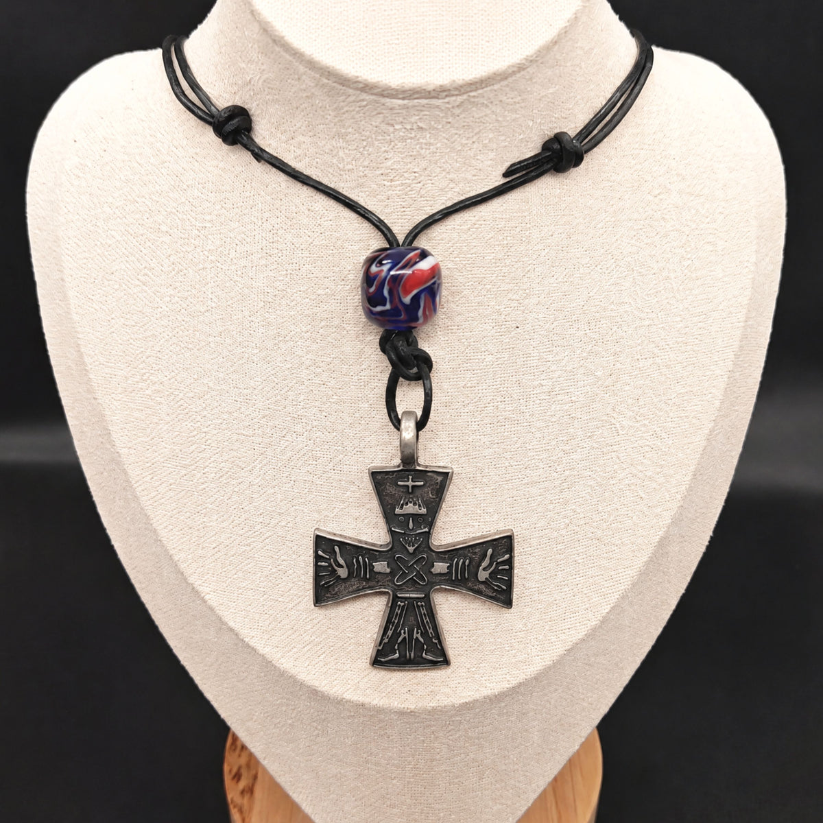 Gotland Kette mit Wikinger Kreuz