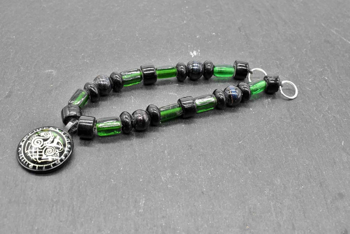 Wikinger Fibelkette "Odin auf Sleipnir"