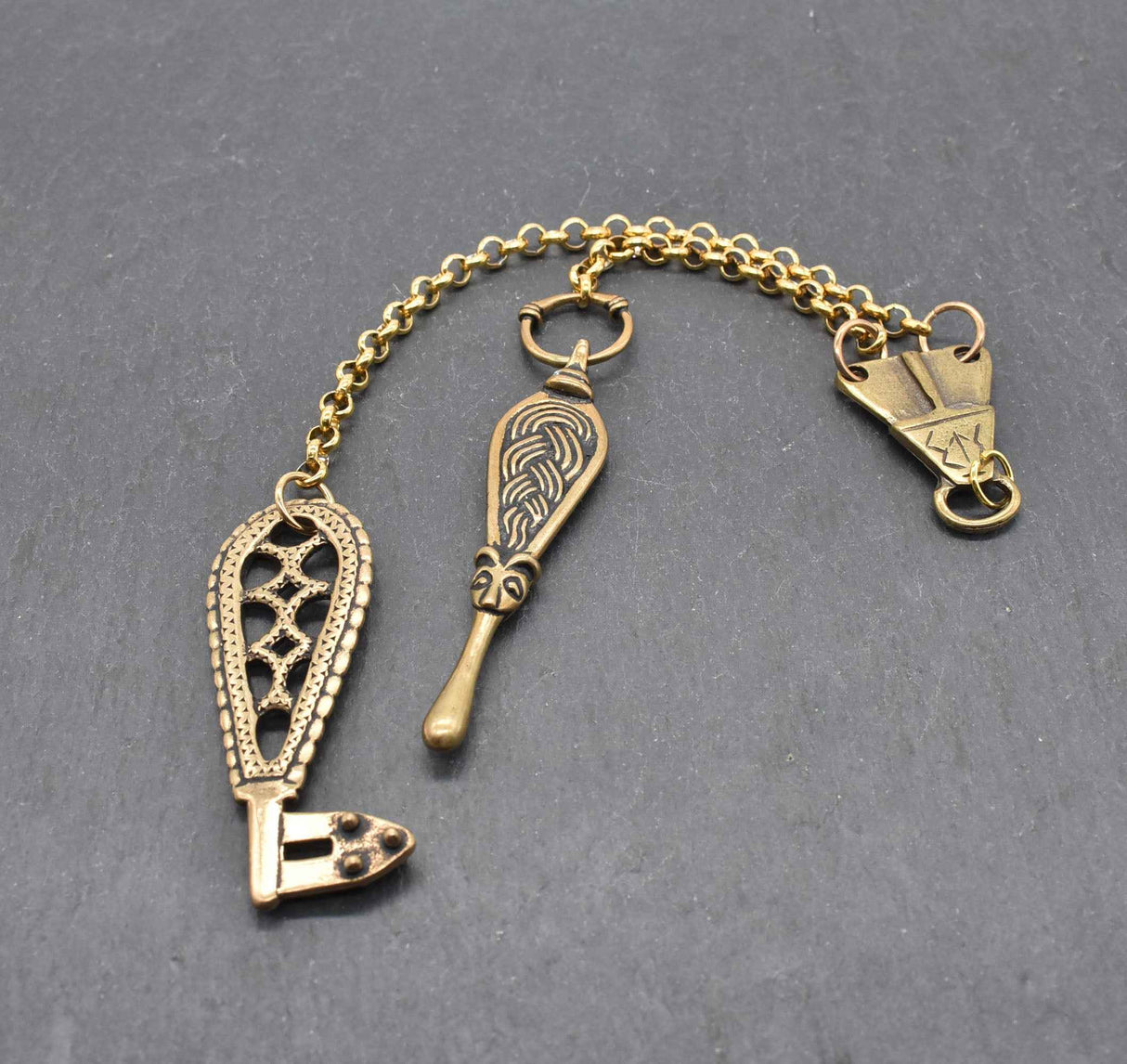 Wikinger Hygiene-Set Birka | Ohrlöffel & Schlüssel