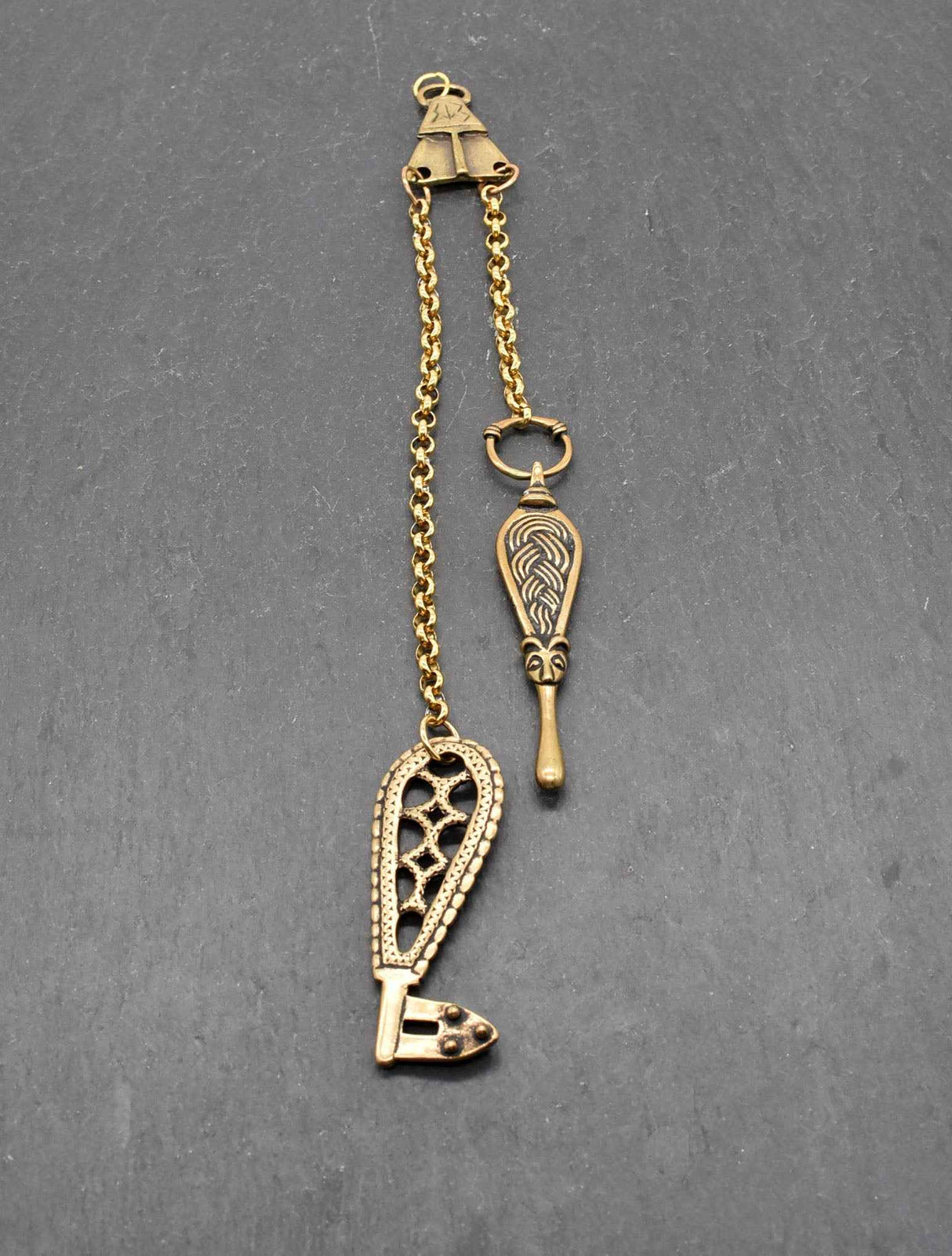 Wikinger Hygiene-Set Birka | Ohrlöffel & Schlüssel