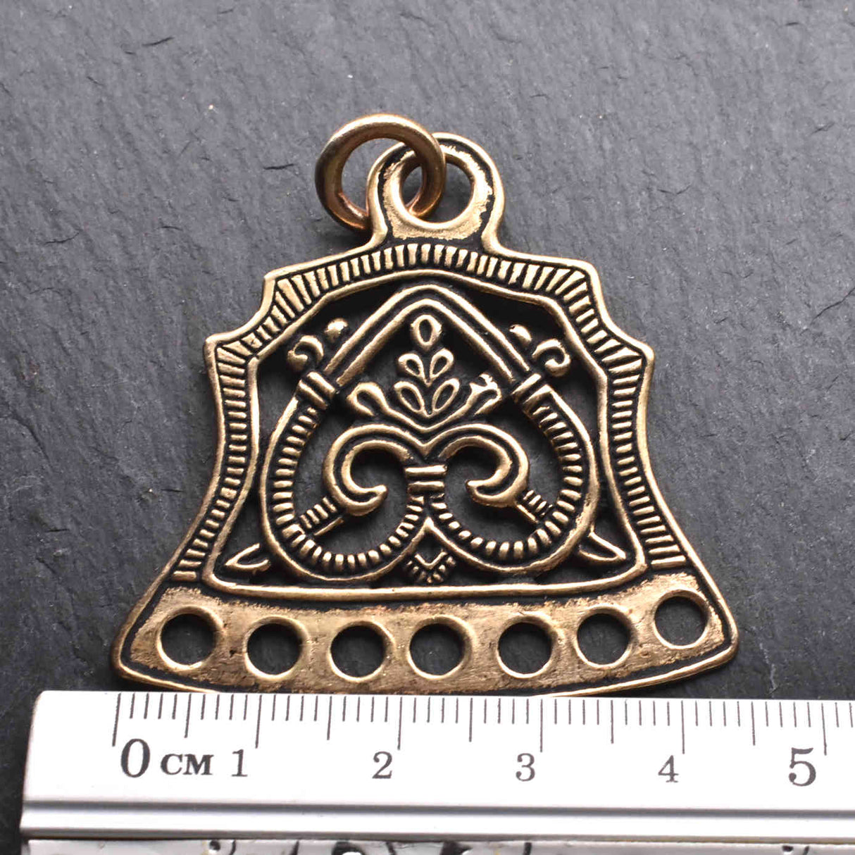 Wikinger Kettenverteiler aus Lettland aus Bronze