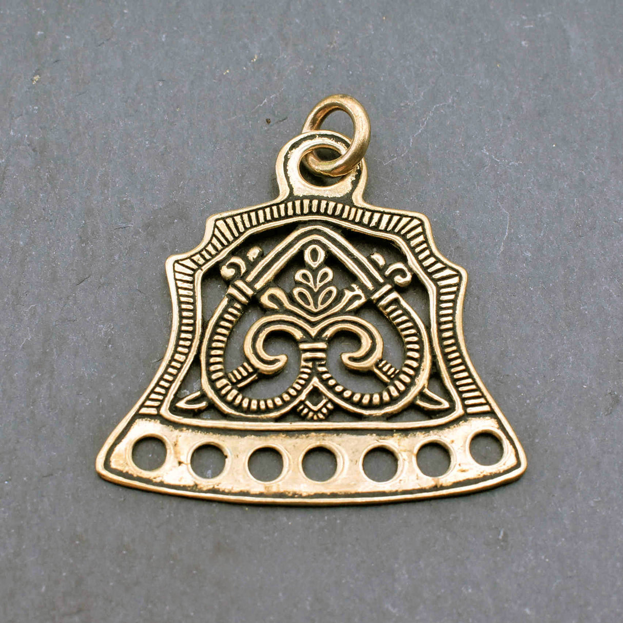 Wikinger Kettenverteiler aus Lettland aus Bronze