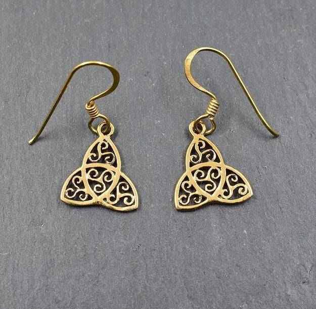 Triskelen Ohrringe - 1 Paar