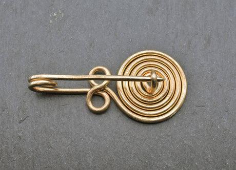 Bronzezeitliche Spiralfibel