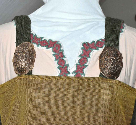 Massive Wikinger Schildkrötfibeln - Borre-Stil ca. 9. - 10. Jh.
