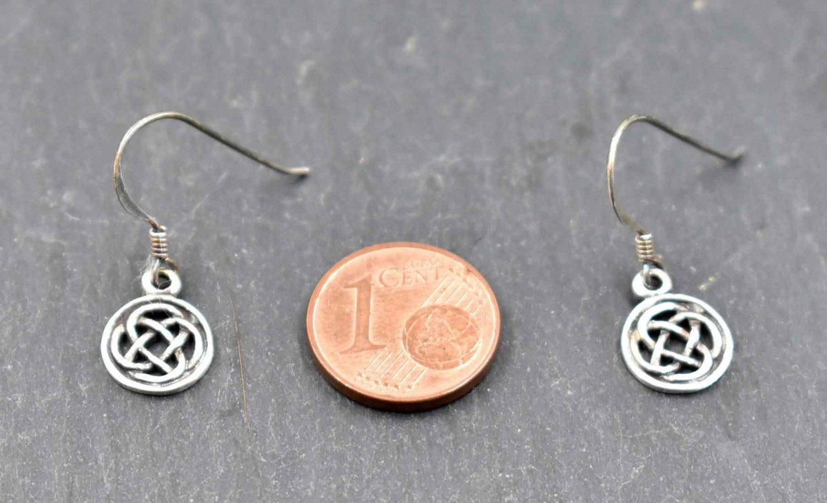Keltische knoten ohrringe - 925er silber