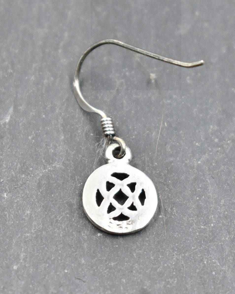 Keltische knoten ohrringe - 925er silber