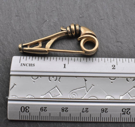 Keltische Vogellippen-Fibel | La Téne Zeit - Belanas Schatzkiste