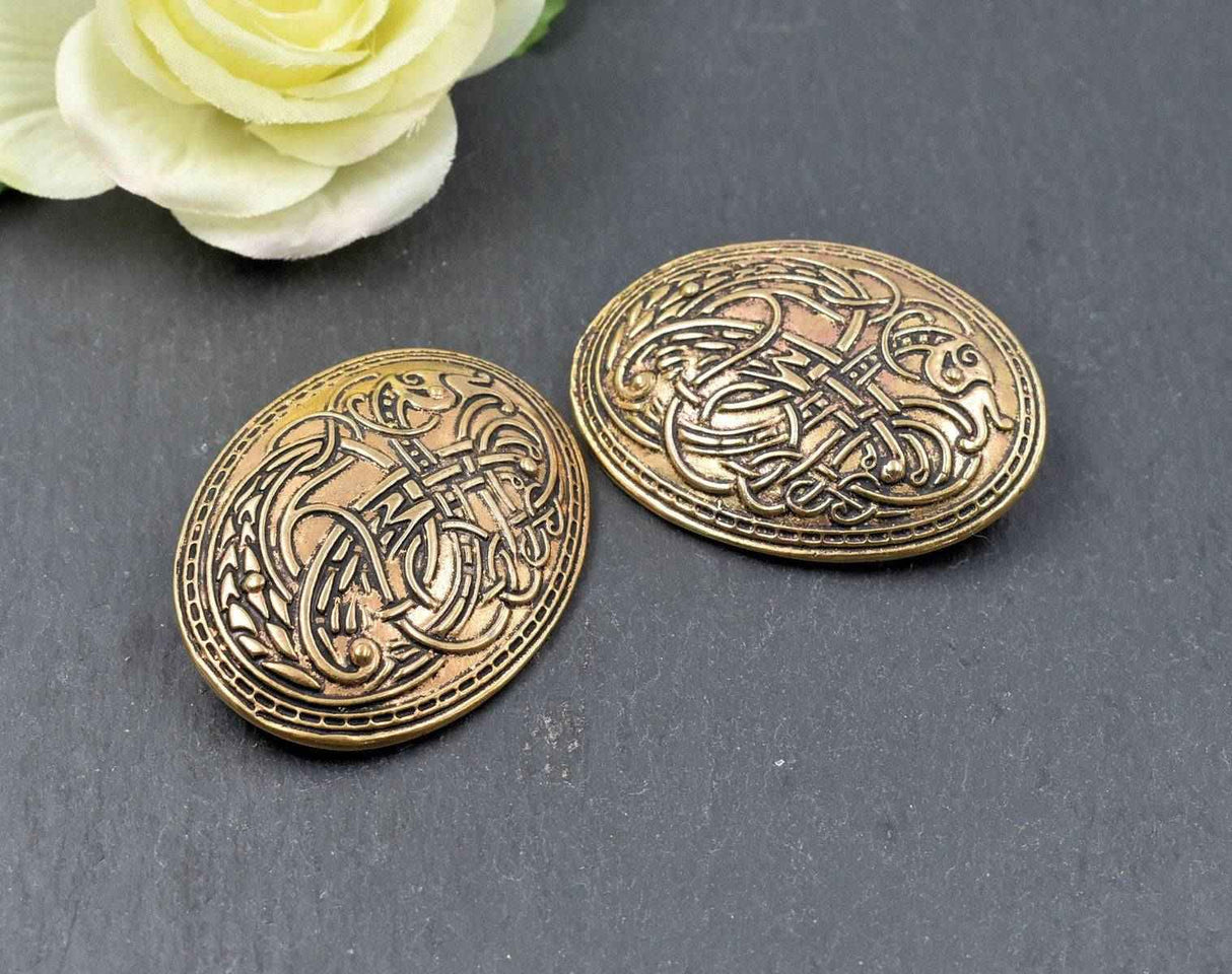 Wikingerfibel-Set im Ringerike-Stil