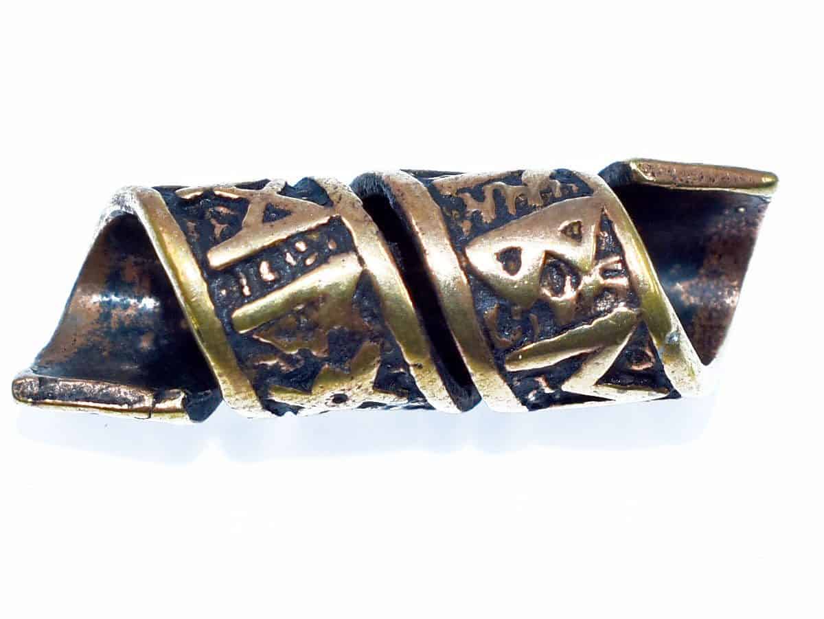 Haar- und Bartperle mit Runen - Belanas Schatzkiste