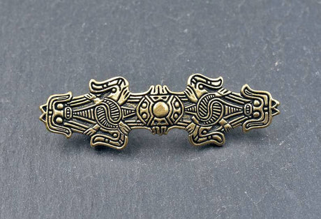 Birka Gleicharmfibel aus Bronze