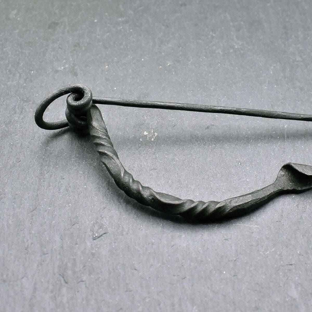 Keltische Bügelfibel aus Eisen