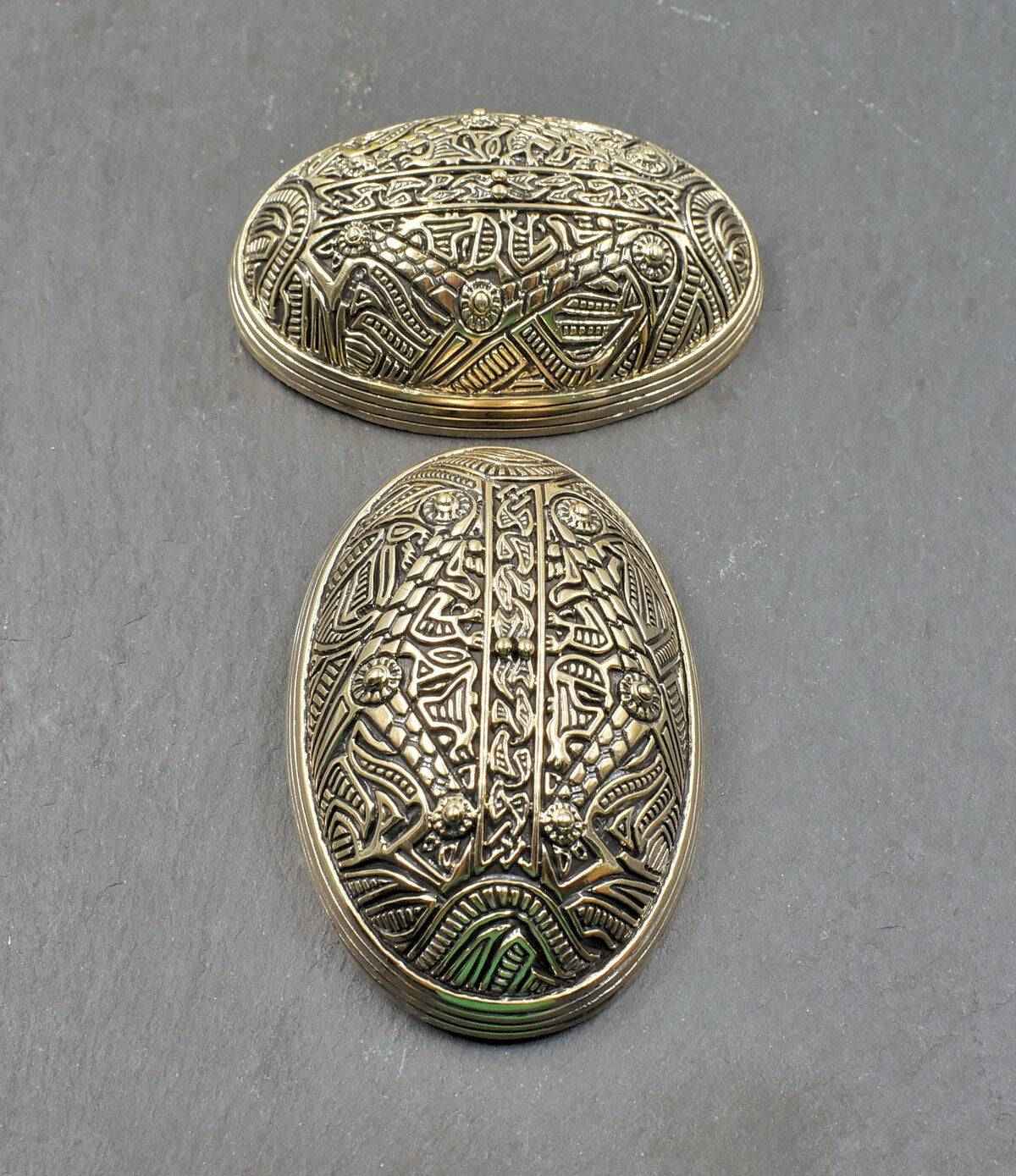 Schalenfibel Set aus Dänemark - Vendelzeit