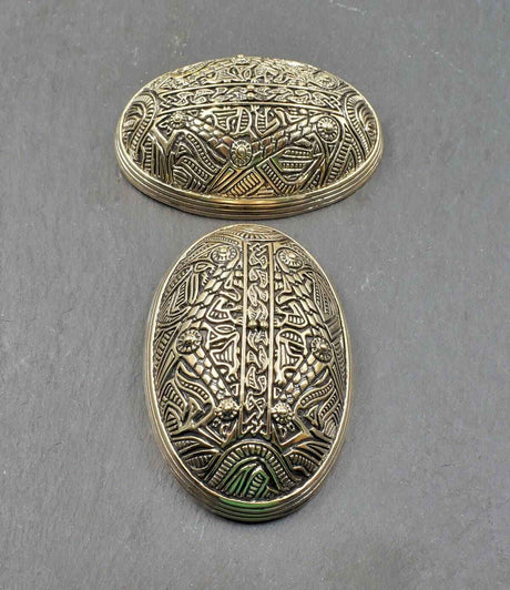 Schalenfibel Set aus Dänemark - Vendelzeit